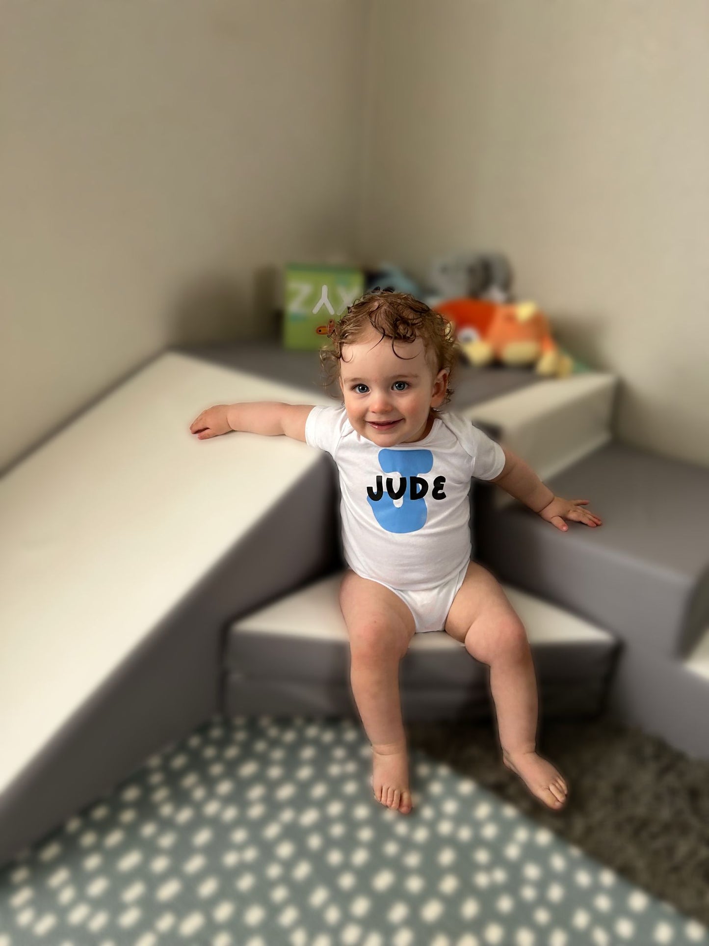 Boys pantaloons and personalised baby vest