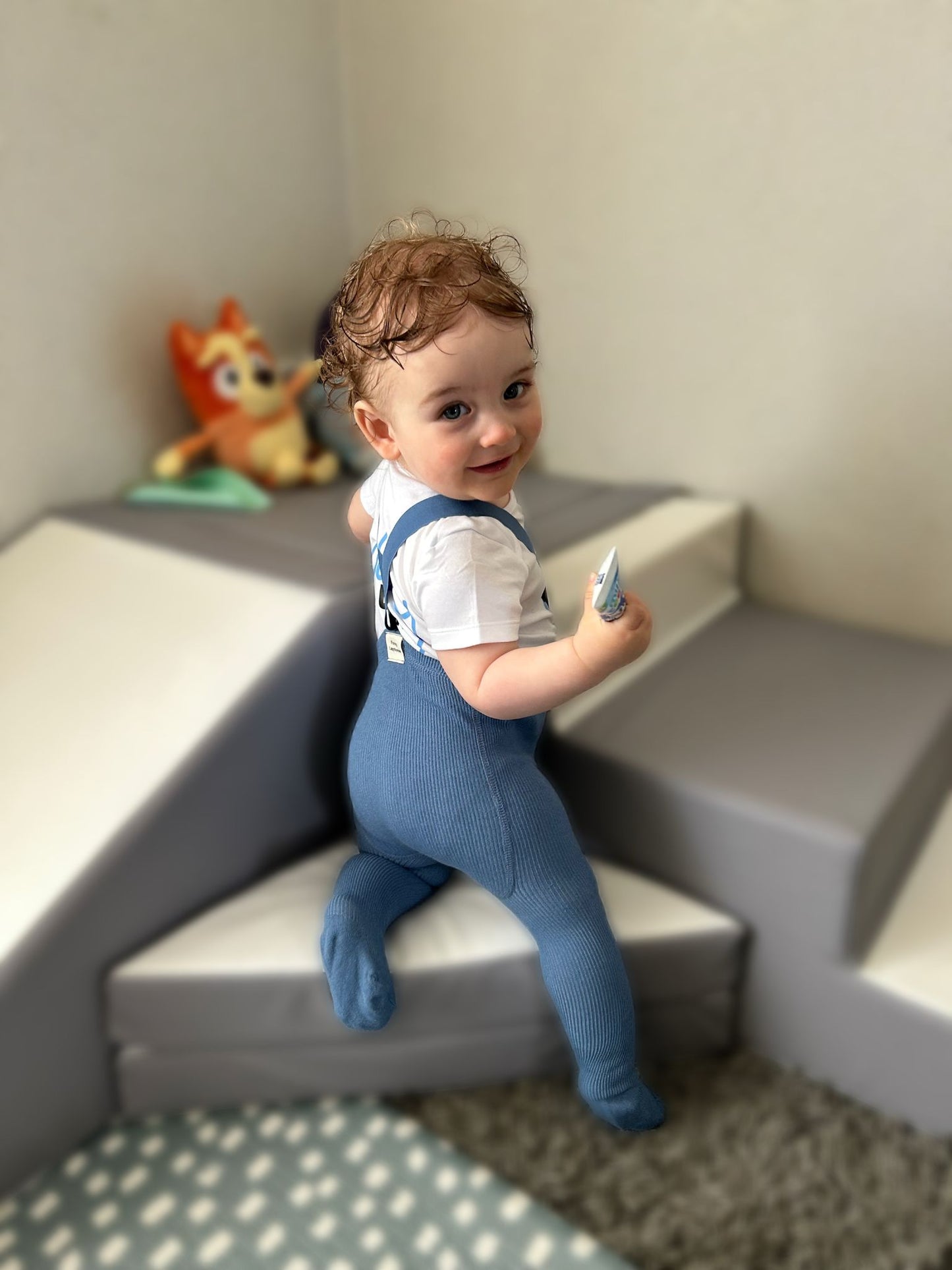 Boys pantaloons and personalised baby vest