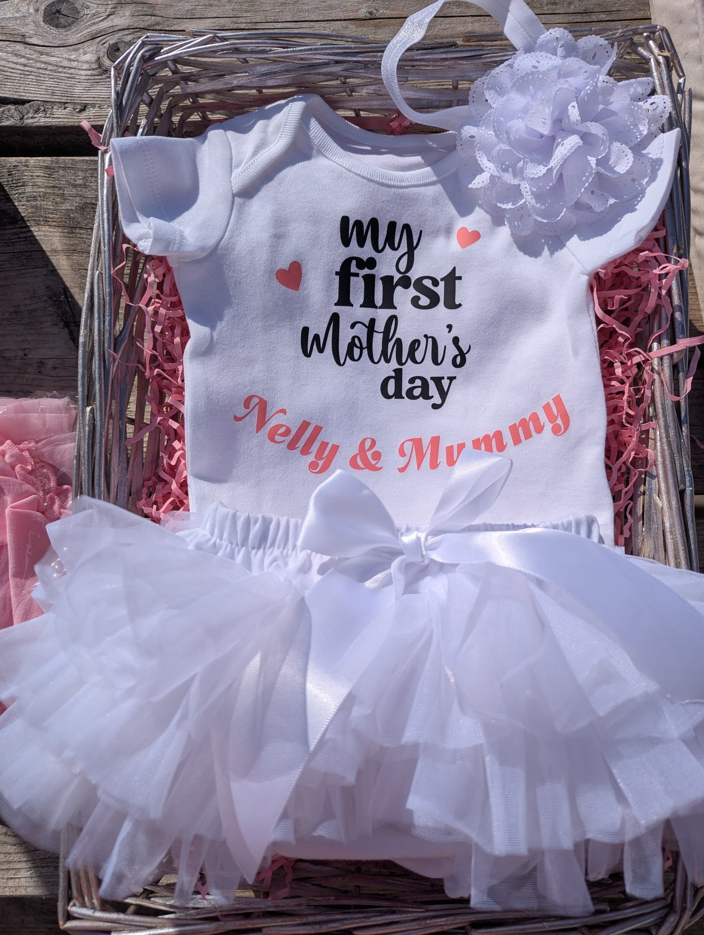 Our first mothers day girls outfit