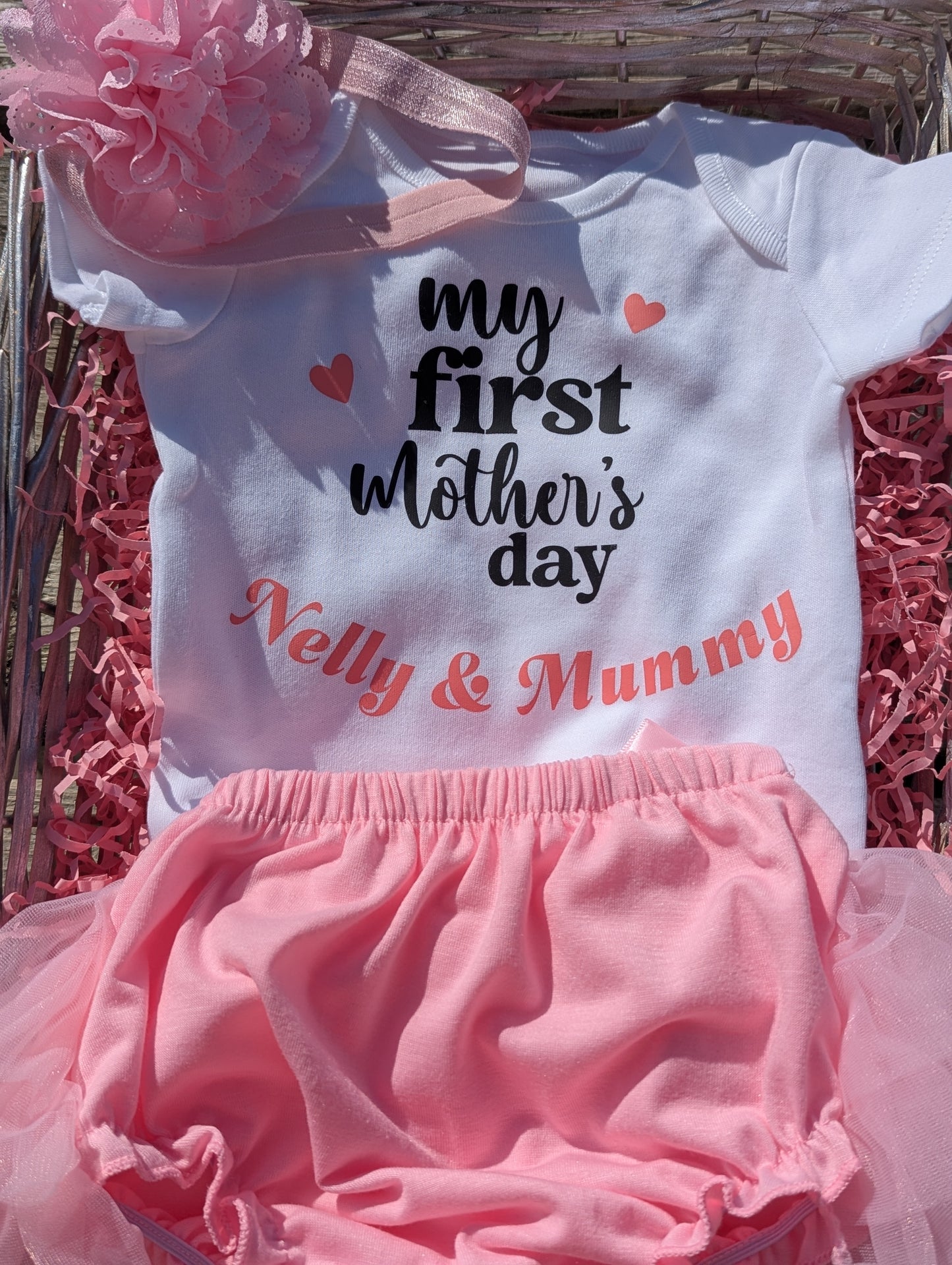 Our first mothers day girls outfit