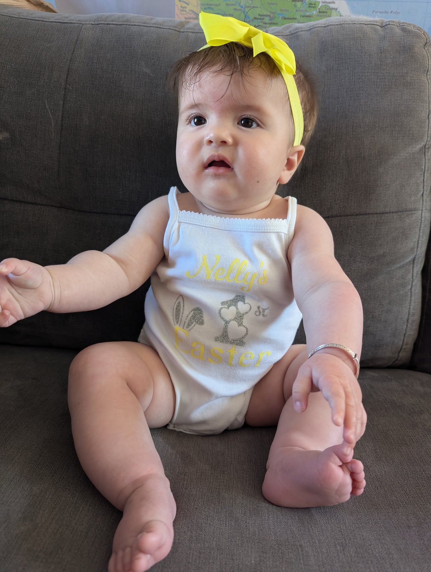 My 1st Easter personalised vest