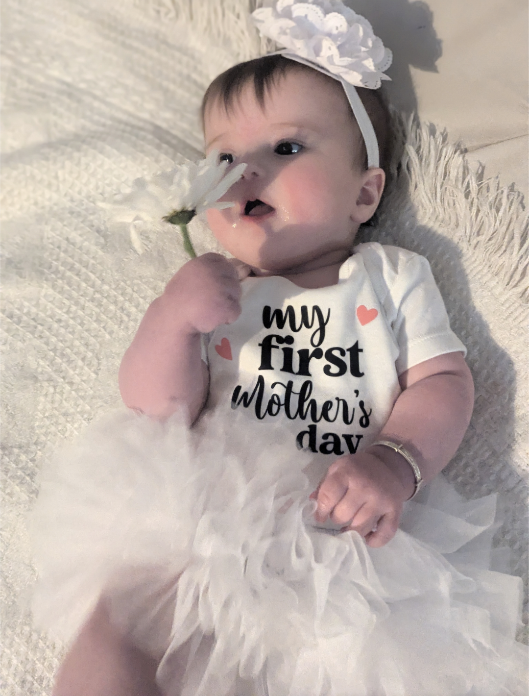 Our first mothers day girls outfit