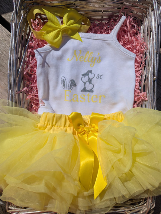 My first Easter girls outfits
