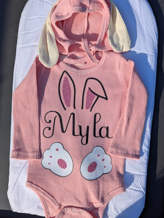 Bunny outfit pink or Blue