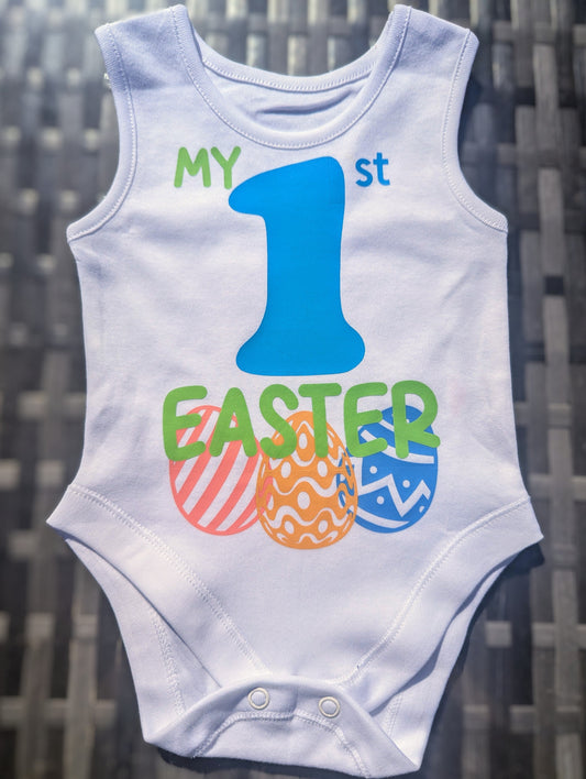 Boys My first Easter vest